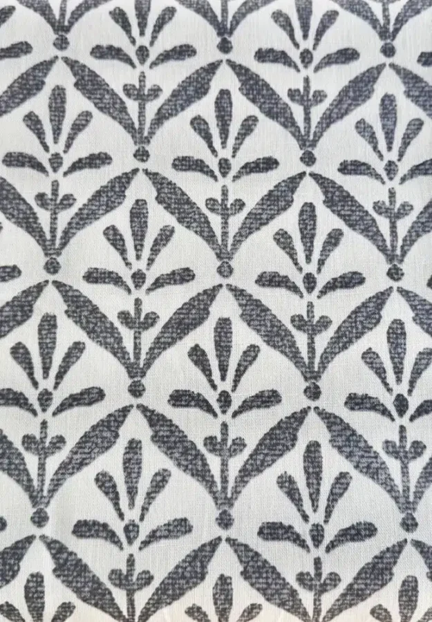 geometric leaves black yfasma ashinyhome